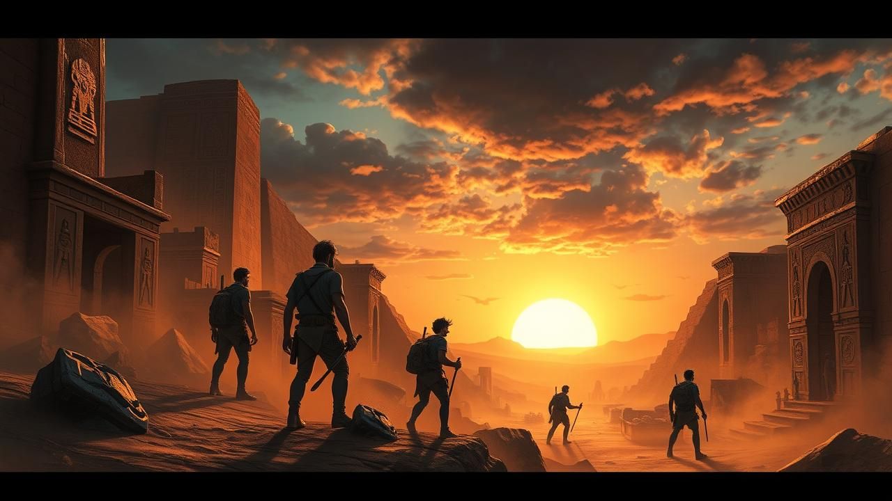 The Seventh Scroll: An Exotic Egyptian Treasure Hunt Adventure