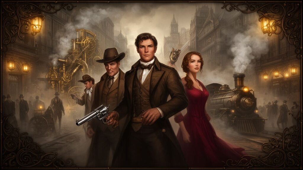 Shadows of Self: A Steampunk Western Mystery with Heart